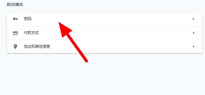 谷歌浏览器怎么设置记住密码5
