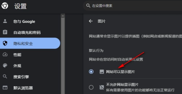 Chrome浏览器图片无法显示怎么办6